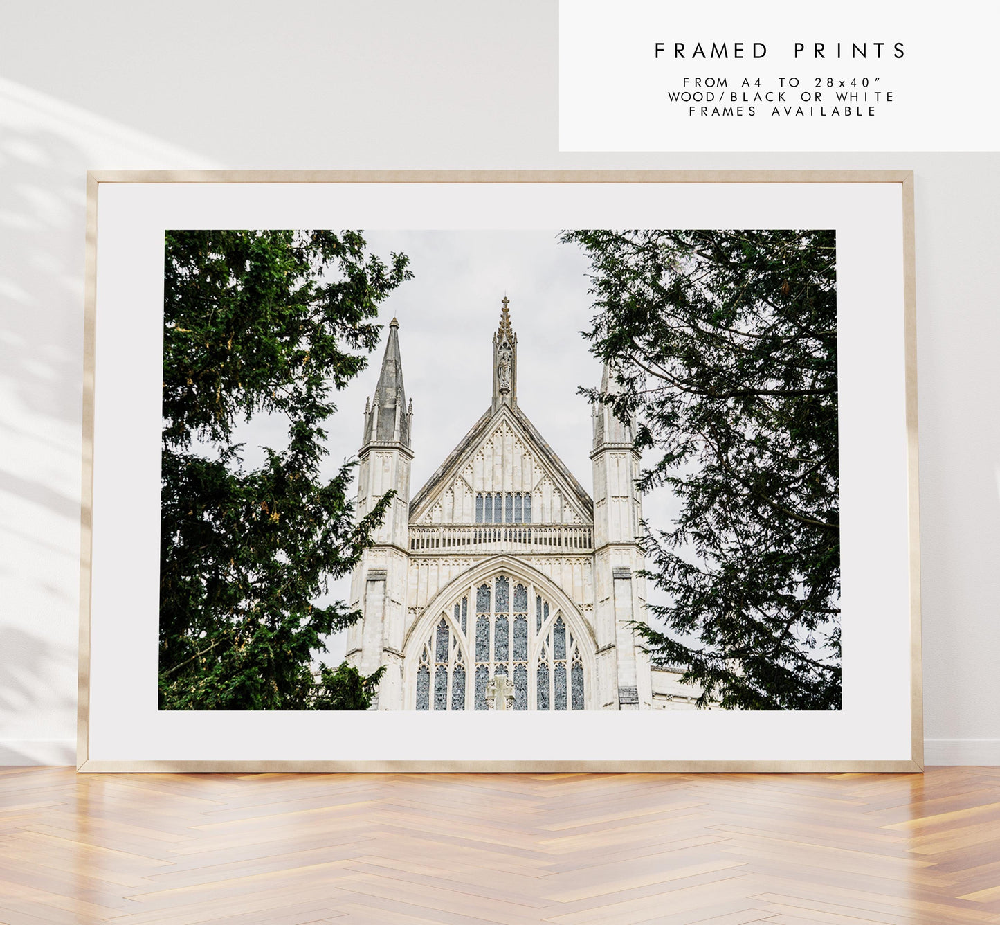 Winchester Photography Print - Hampshire Photography Prints - Wall Art -  Frame and Canvas Options - Landscape  - UK