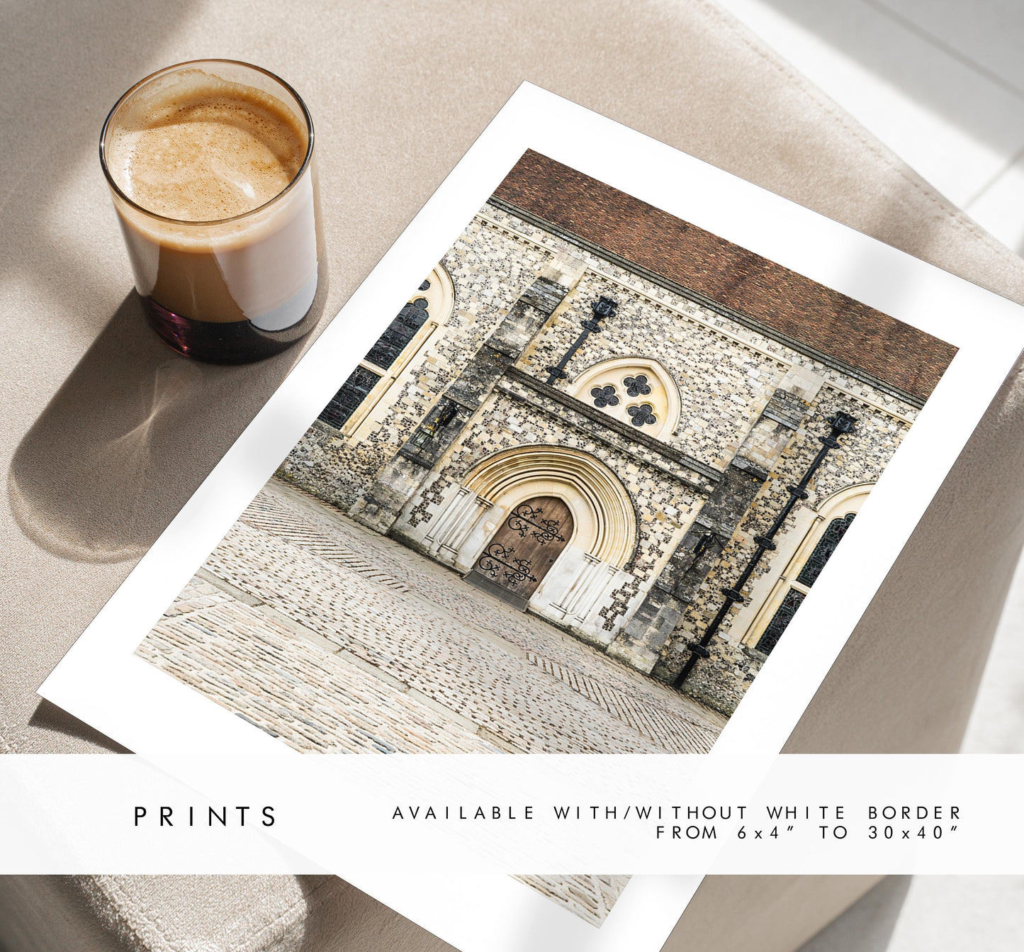 Winchester Great Hall Photography Print - Hampshire Photography Prints - Wall Art -  Frame and Canvas Options - Portrait  - UK