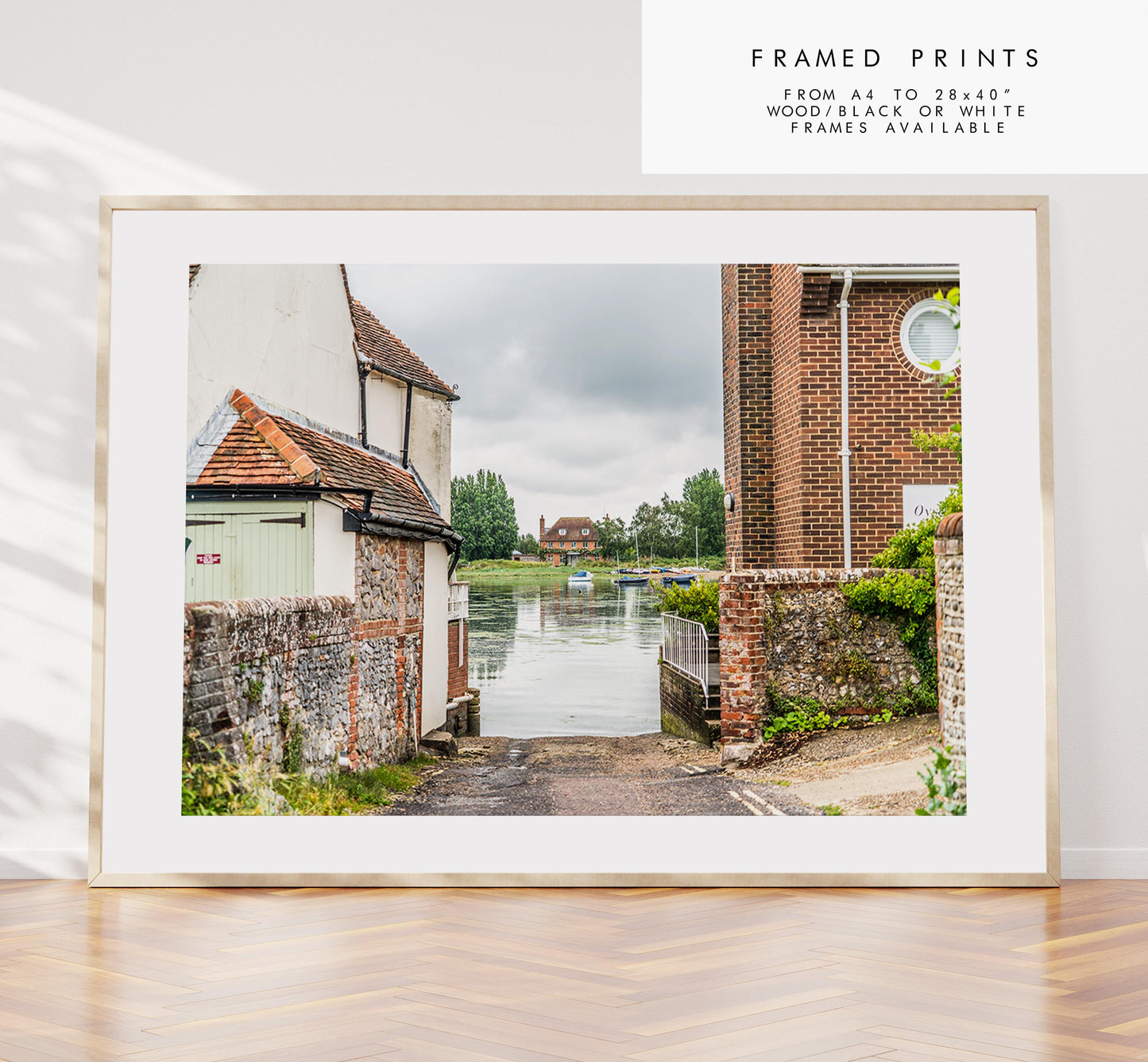 Bosham Print - West Sussex Photography Prints - Wall Art -  Frame and Canvas Options - Landscape  - UK