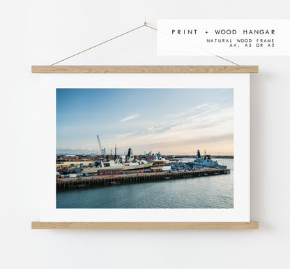 Portsmouth Dockyard - Photography Print - Portsmouth and Southsea Prints - Wall Art -  Frame and Canvas Options - Landscape