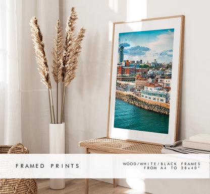 Old Portsmouth - Photography Print - Portsmouth and Southsea Prints - Wall Art -  Frame and Canvas Options - Portrait