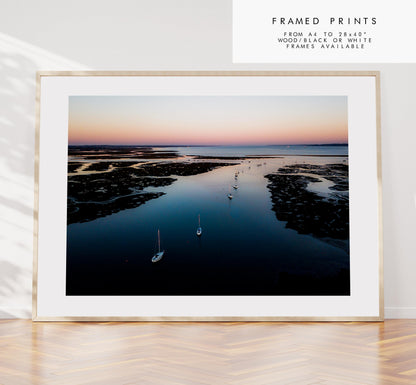 Keyhaven Photography Print - Hampshire Photography Prints - Wall Art -  Frame and Canvas Options - Landscape  - UK