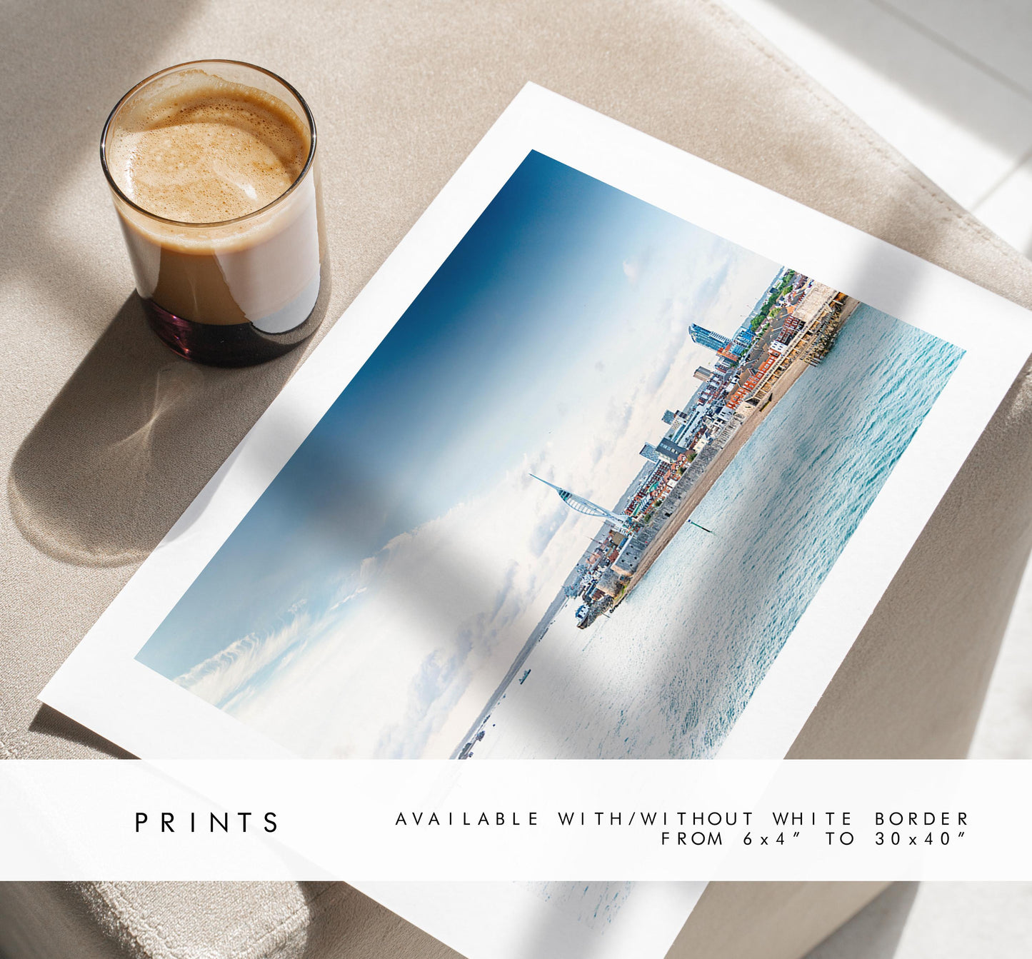 Portsmouth Print - Photography Print - Portsmouth and Southsea Prints - Wall Art -  Frame and Canvas Options - Landscape