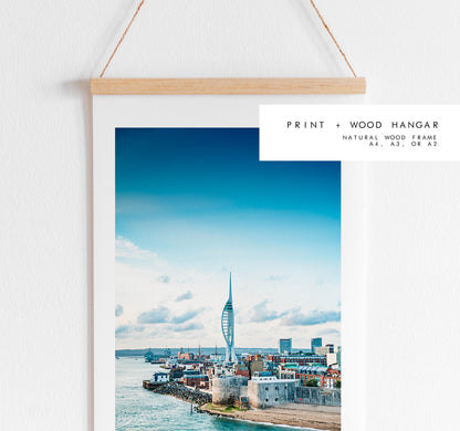 Portsmouth Print -  Photography Print - Portsmouth and Southsea Prints - Wall Art -  Frame and Canvas Options - Portrait