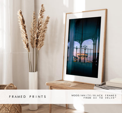 Southsea Promenade - Photography Print - Portsmouth and Southsea Prints - Wall Art -  Frame and Canvas Options -  Portrait