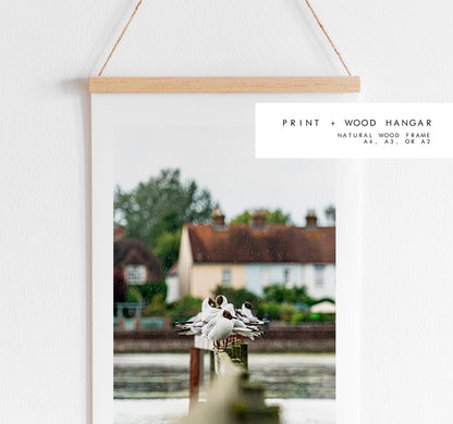 Bosham Photography Print - West Sussex Photography Prints - Wall Art -  Frame and Canvas Options - Portrait  - UK