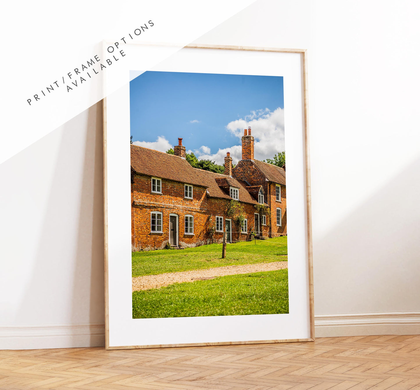 Bucklers Hard Photography Print - Hampshire Photography Prints - Wall Art -  Frame and Canvas Options - Portrait  - UK