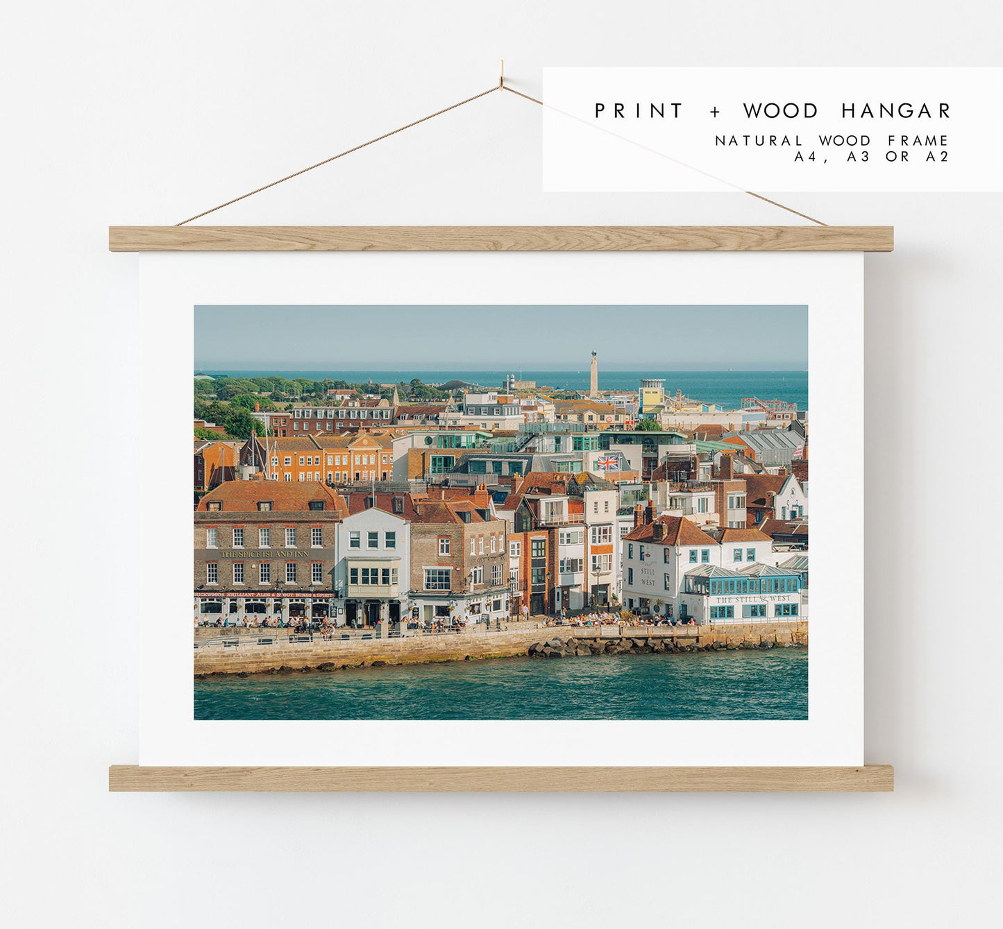 Old Portsmouth - Photography Print - Portsmouth and Southsea Prints - Wall Art -  Frame and Canvas Options - Landscape