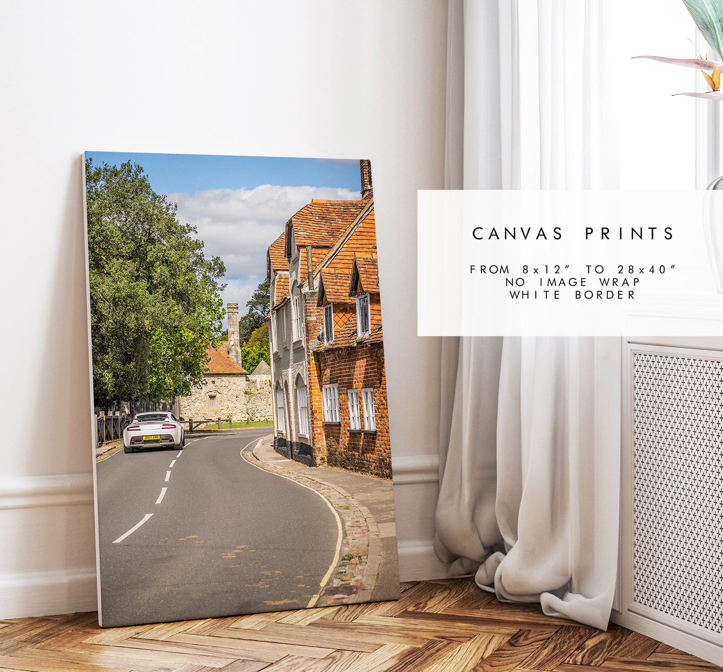 Beaulieu Village Photography Print - Hampshire Photography Prints - Wall Art -  Frame and Canvas Options - Portrait  - UK