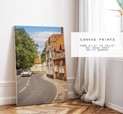 Beaulieu Village Photography Print - Hampshire Photography Prints - Wall Art -  Frame and Canvas Options - Portrait  - UK