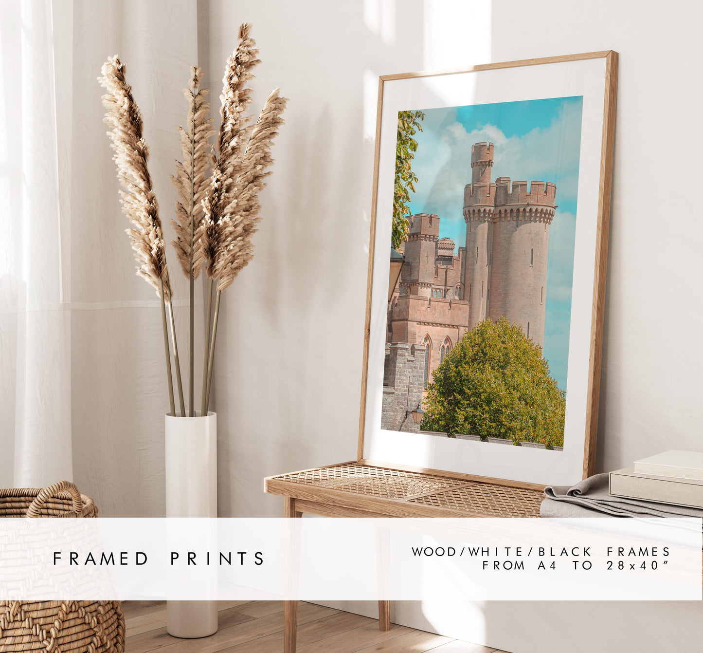 Arundel Print Set x3 - Prints or Framed Prints - Print Set of Three - Arundel Photography Prints - West Sussex Photography