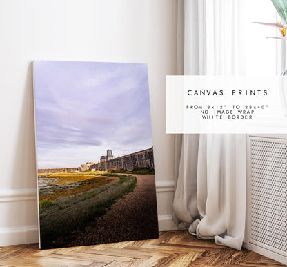 Hurst Castle Photography Print - Hampshire Photography Prints - Wall Art -  Frame and Canvas Options - Portrait  - UK
