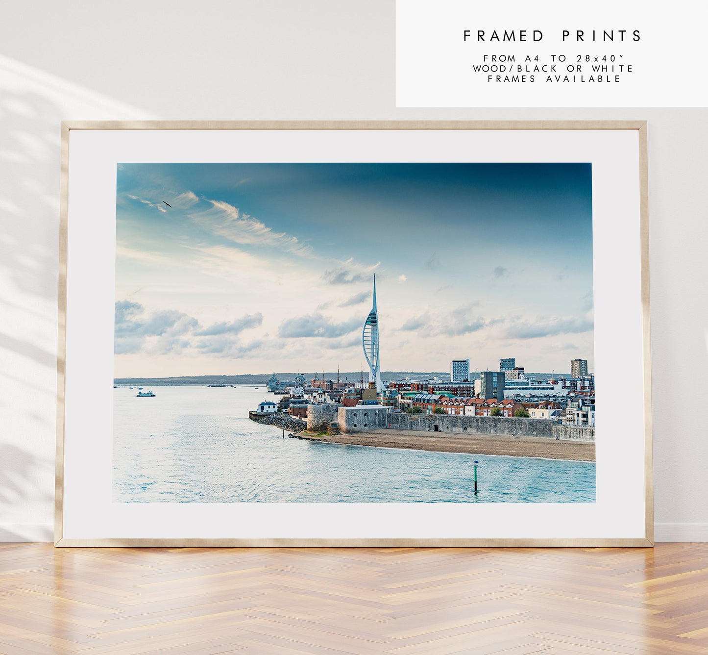 Portsmouth Print - Photography Print - Portsmouth and Southsea Prints - Wall Art -  Frame and Canvas Options - Landscape
