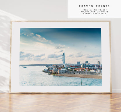 Portsmouth Print - Photography Print - Portsmouth and Southsea Prints - Wall Art -  Frame and Canvas Options - Landscape