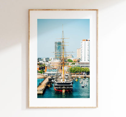 Warrior - Photography Print - Portsmouth and Southsea Prints - Wall Art -  Frame and Canvas Options - Portrait