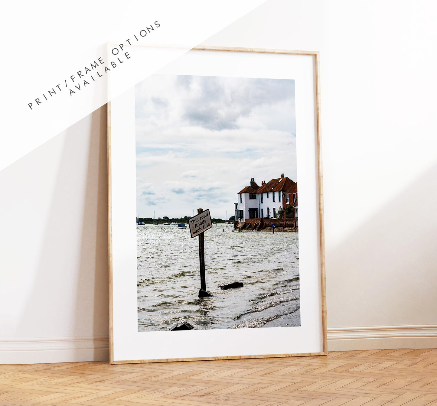 Bosham Photography Print - West Sussex Photography Prints - Wall Art -  Frame and Canvas Options - Portrait  - UK