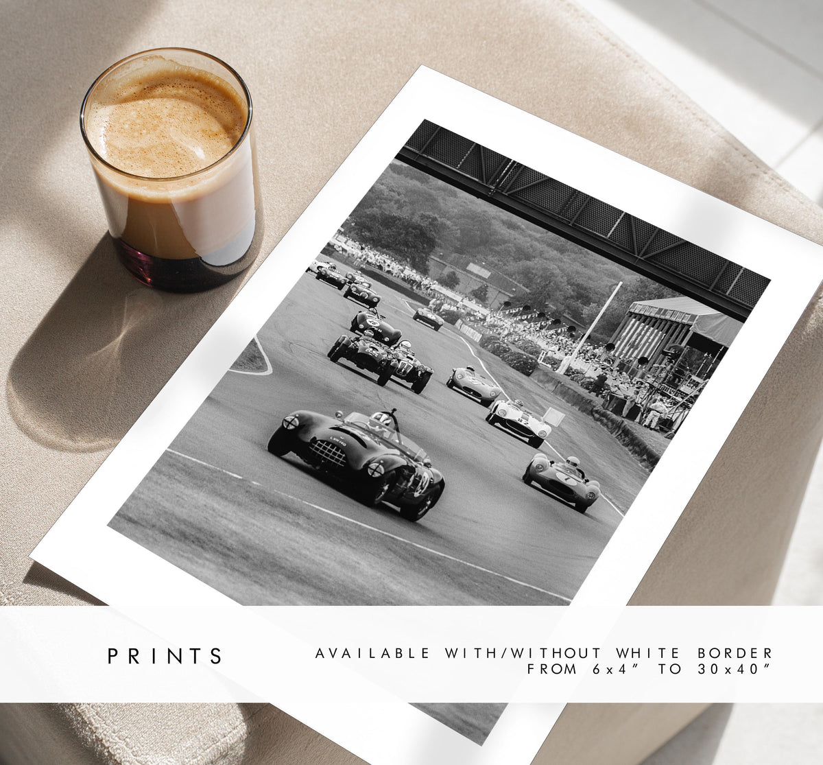 Goodwood Photography Print - West Sussex Photography Prints - Wall Art -  Frame and Canvas Options - Portrait  - UK