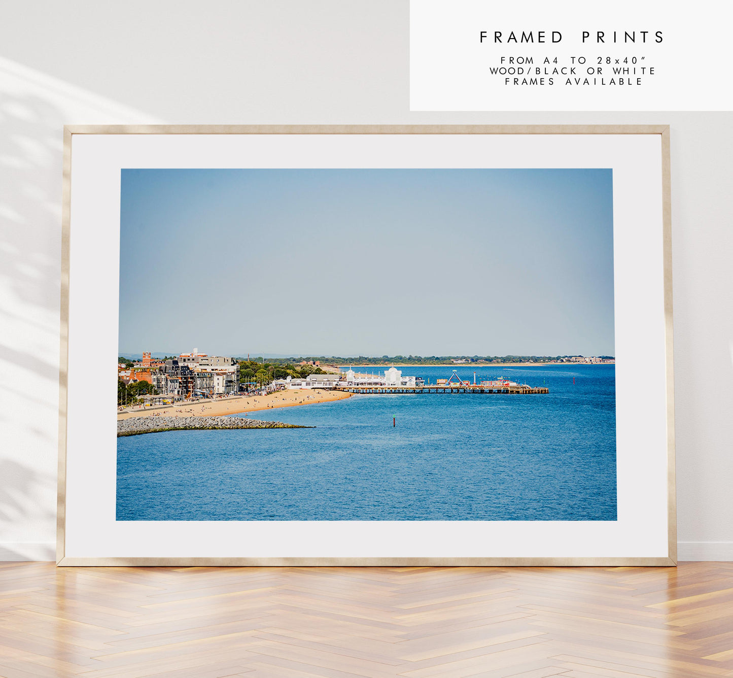 South Parade Pier - Photography Print - Portsmouth and Southsea Prints - Wall Art -  Frame and Canvas Options - Landscape