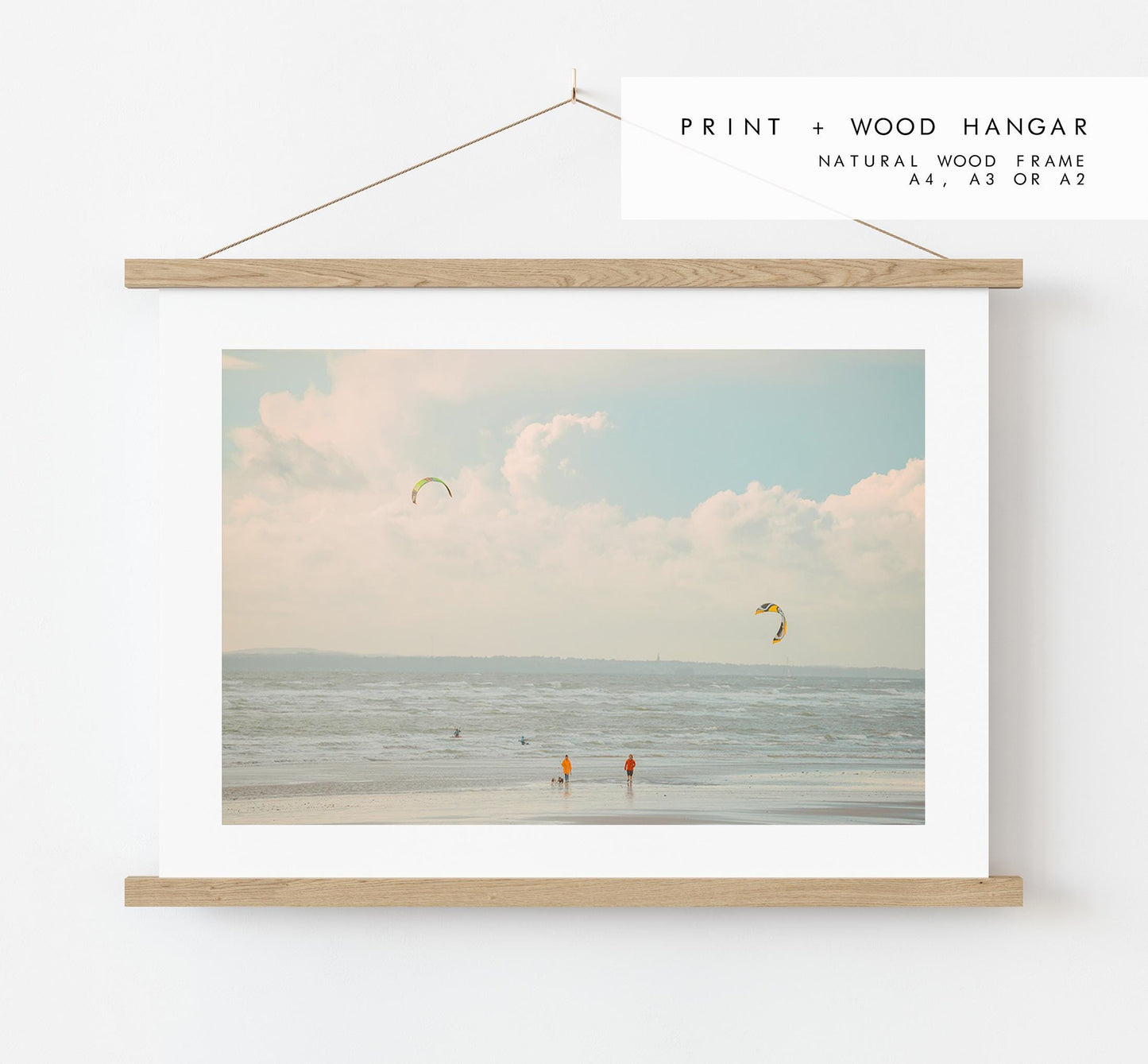 Wittering Beach Photography Print - West Sussex Photography Prints - Wall Art -  Frame and Canvas Options - Landscape  - UK