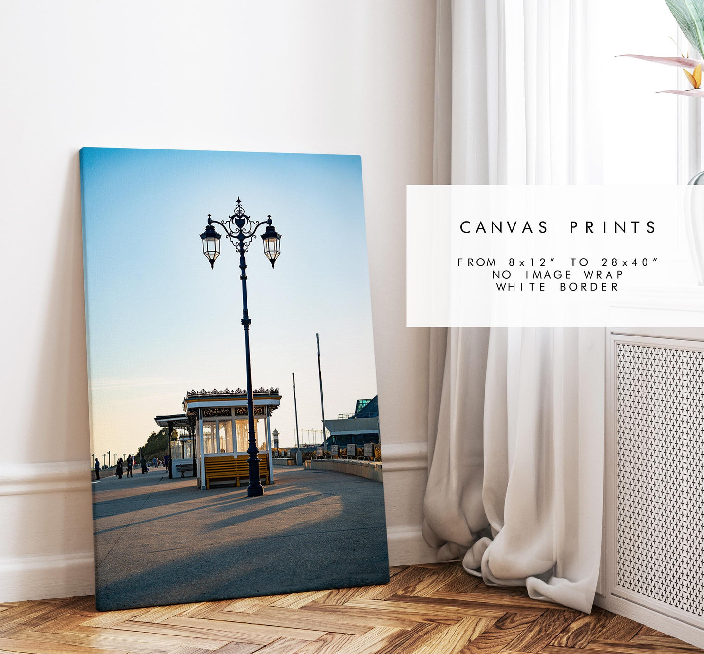 Southsea Promenade - Photography Print - Portsmouth and Southsea Prints - Wall Art -  Frame and Canvas Options -  Portrait