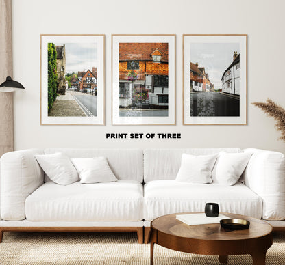 Midhurst Print Set x3 - Prints or Framed Prints - Print Set of Three - Midhurst Photography Prints - West Sussex Photography