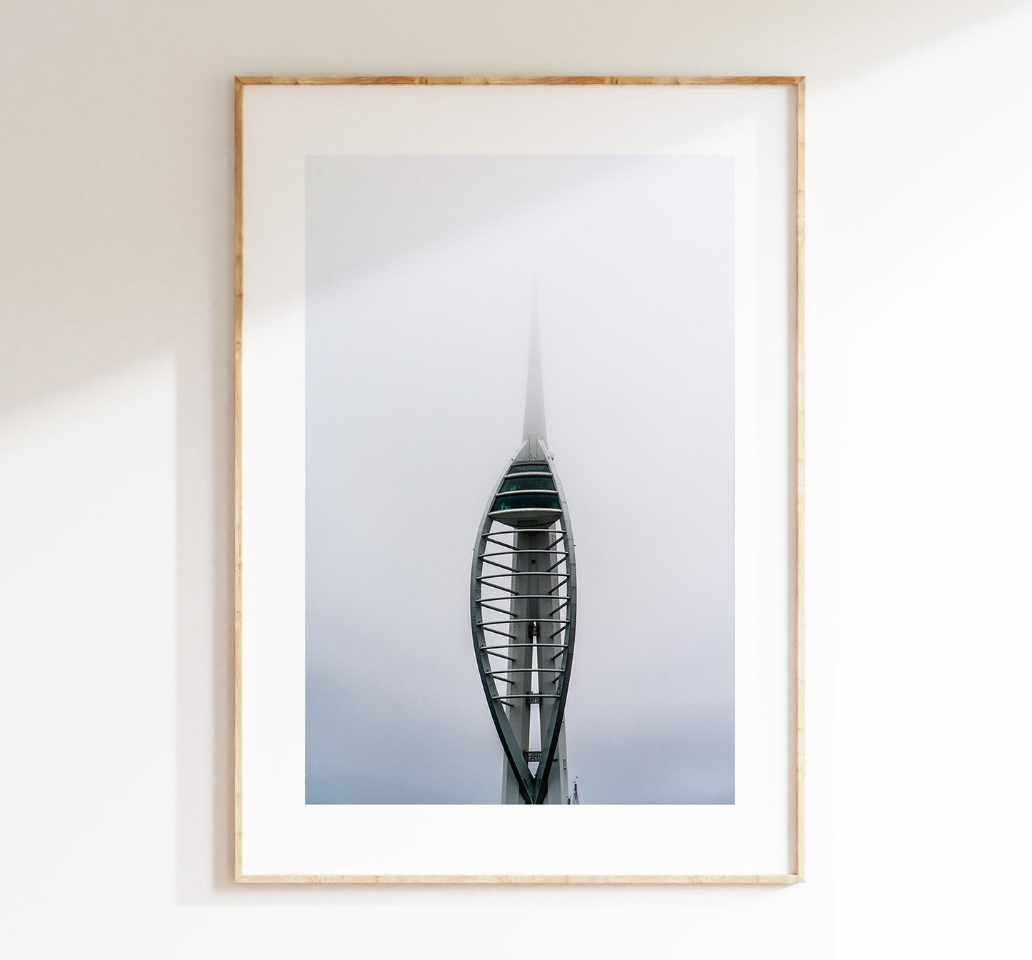 Spinnaker Tower - Photography Print - Portsmouth and Southsea Prints - Wall Art -  Frame and Canvas Options - Portrait