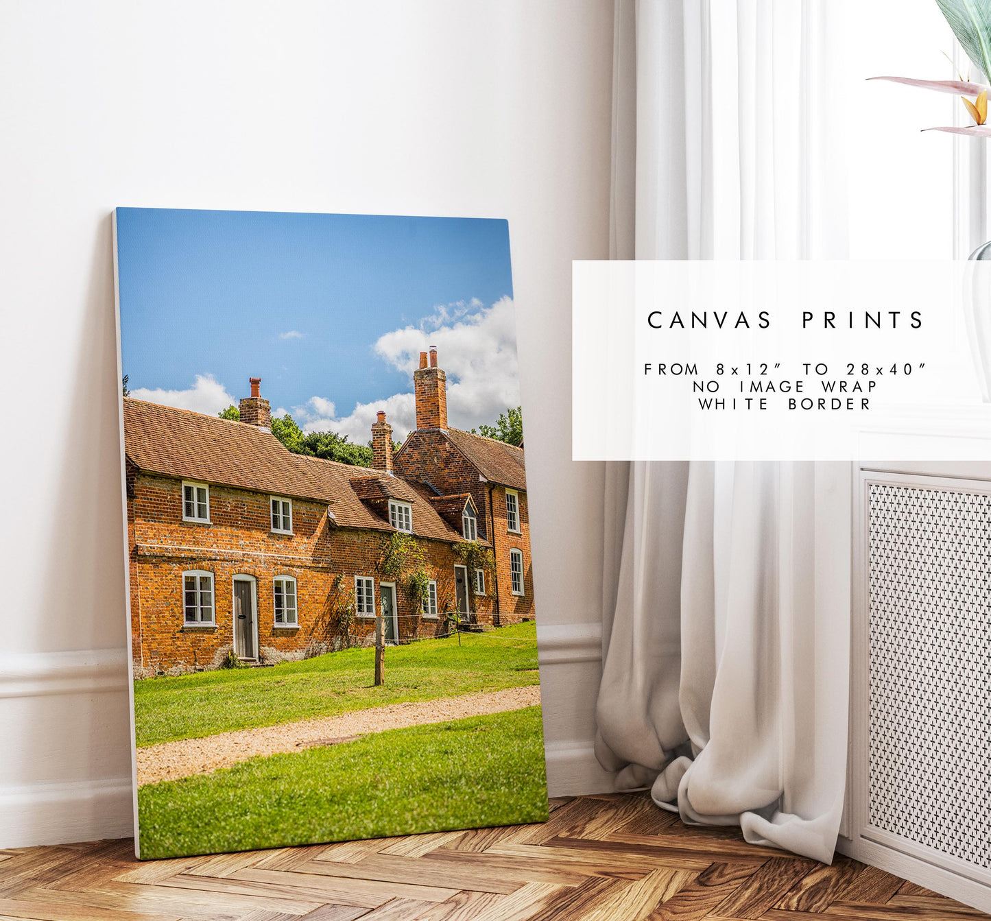 Bucklers Hard Photography Print - Hampshire Photography Prints - Wall Art -  Frame and Canvas Options - Portrait  - UK