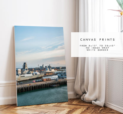 Portsmouth Dockyard - Photography Print - Portsmouth and Southsea Prints - Wall Art -  Frame and Canvas Options - Portrait