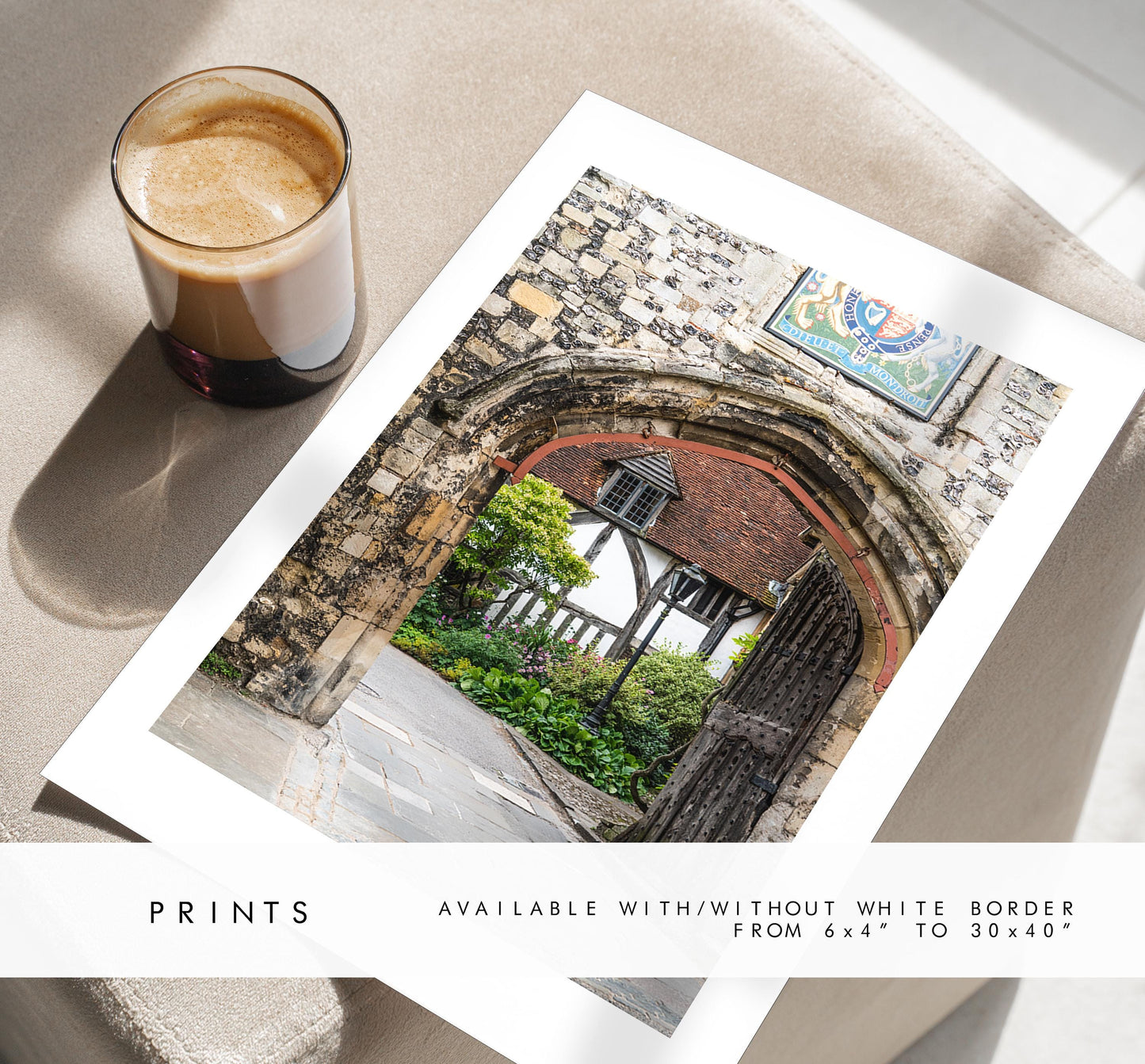 Winchester Photography Print - Hampshire Photography Prints - Wall Art -  Frame and Canvas Options - Portrait  - UK
