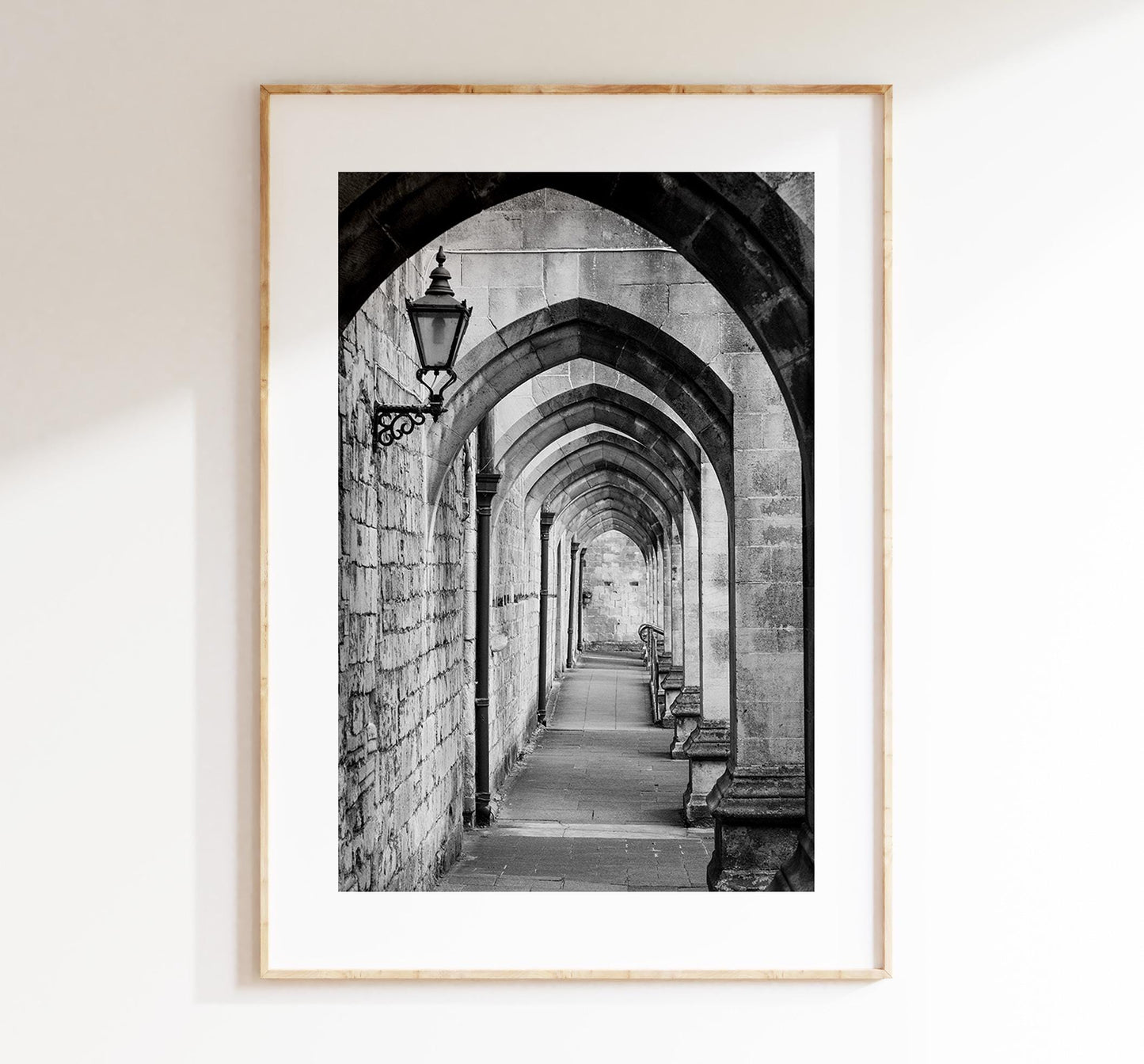 Winchester Black and White Photography Print - Hampshire Photography Prints - Wall Art -  Frame and Canvas Options - Portrait  - UK
