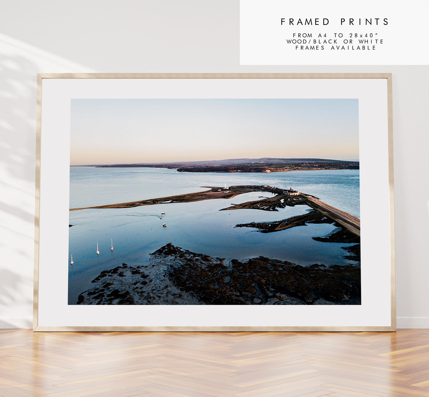 Hurst Spit Photography Print - Hampshire Photography Prints - Wall Art -  Frame and Canvas Options - Landscape  - UK