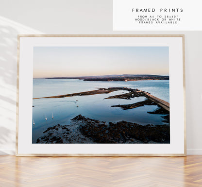 Hurst Spit Photography Print - Hampshire Photography Prints - Wall Art -  Frame and Canvas Options - Landscape  - UK