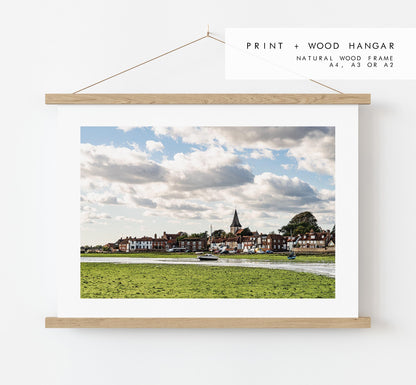 Bosham Photography Print - West Sussex Photography Prints - Wall Art -  Frame and Canvas Options - Landscape  - UK