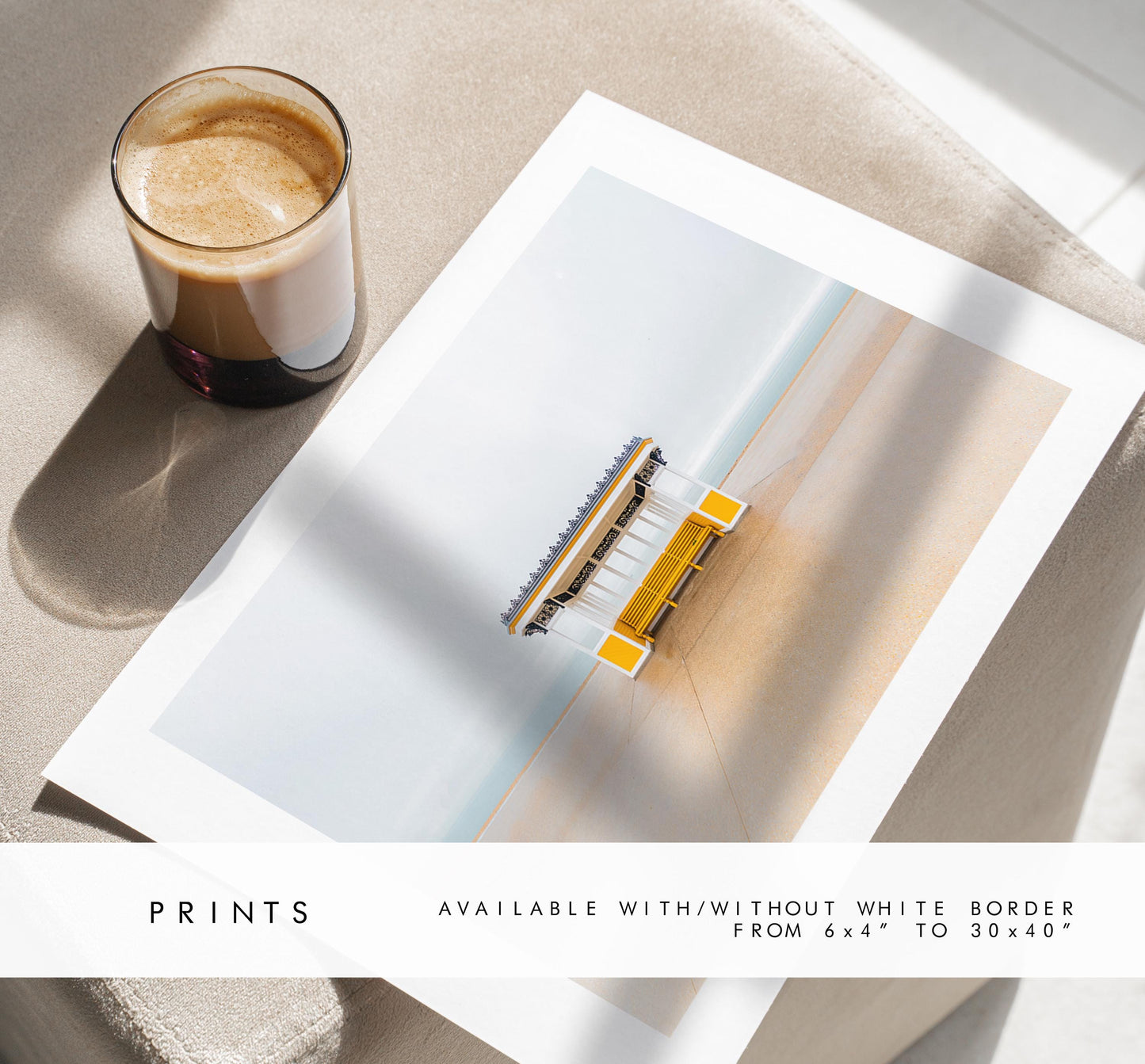 Southsea Shelters - Photography Print - Portsmouth and Southsea Prints - Wall Art -  Frame and Canvas Options - Landscape