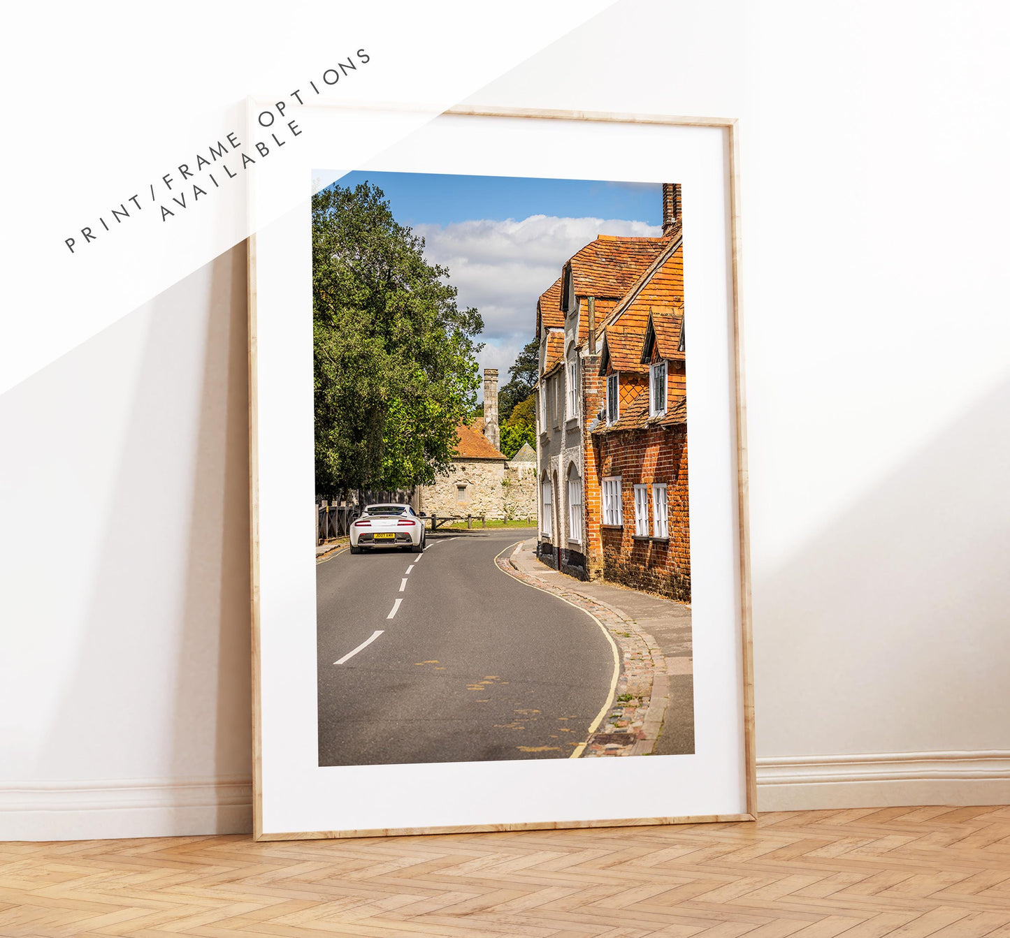 Beaulieu Village Photography Print - Hampshire Photography Prints - Wall Art -  Frame and Canvas Options - Portrait  - UK