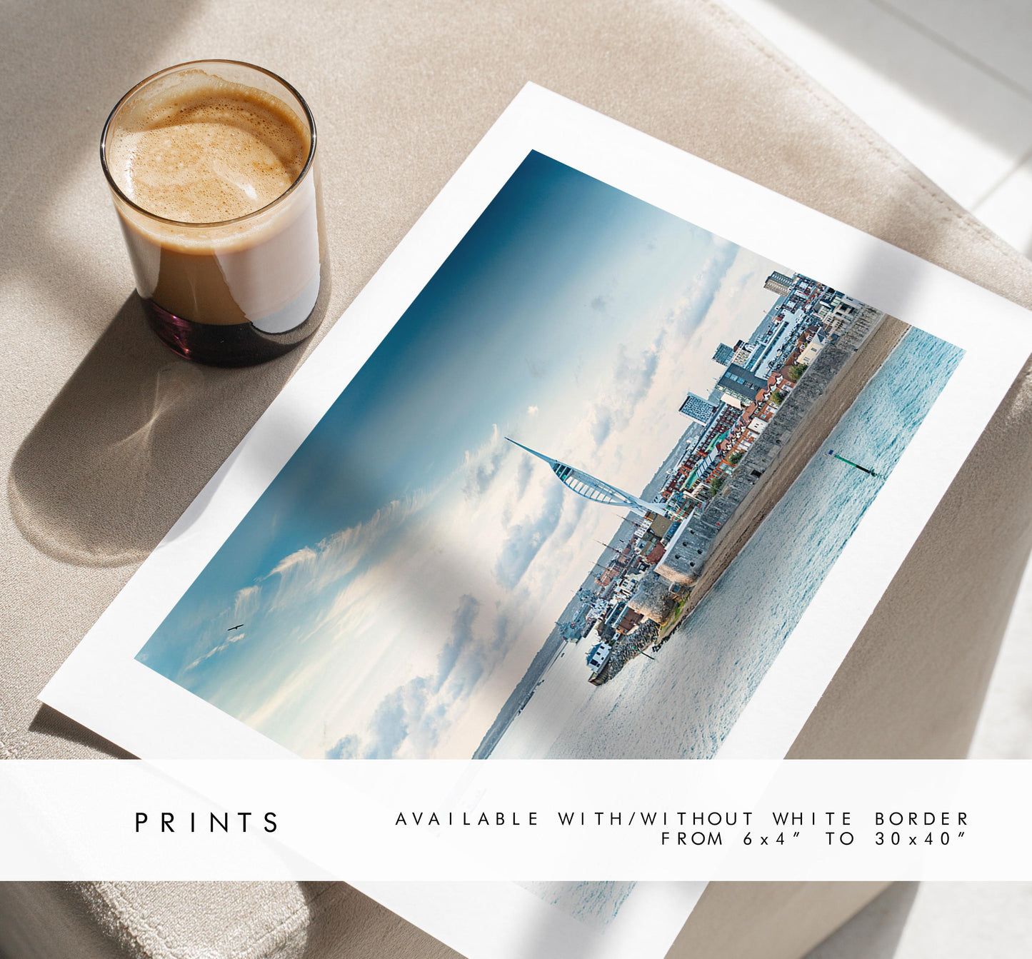 Portsmouth Print - Photography Print - Portsmouth and Southsea Prints - Wall Art -  Frame and Canvas Options - Landscape