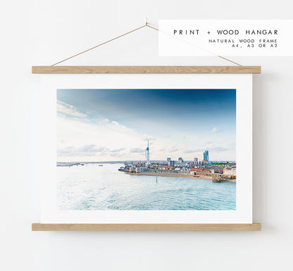 Portsmouth Print - Photography Print - Portsmouth and Southsea Prints - Wall Art -  Frame and Canvas Options - Landscape