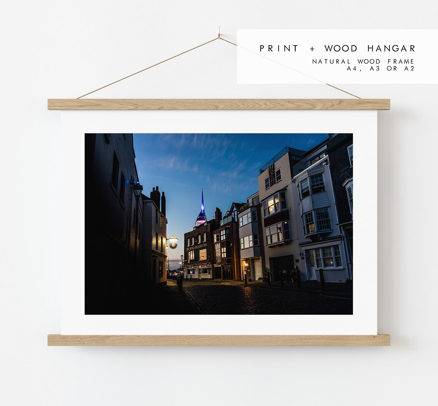 Old Portsmouth - Photography Print - Portsmouth and Southsea Prints - Wall Art -  Frame and Canvas Options - Landscape