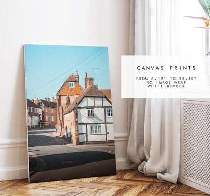 Wickham Photography Print - Hampshire Photography Prints - Wall Art -  Frame and Canvas Options - Portrait  - UK