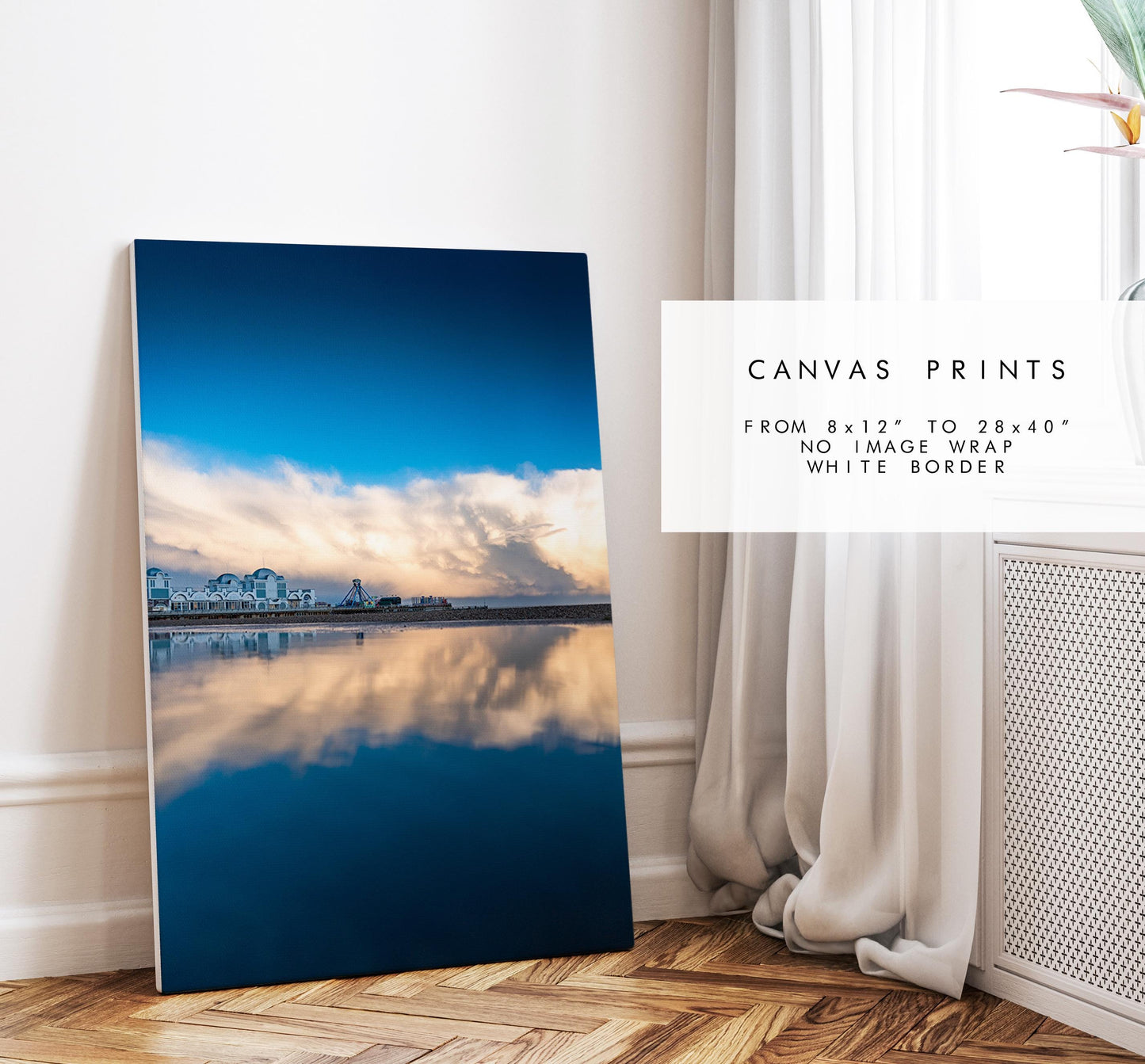 South Parade Pier - Photography Print - Portsmouth and Southsea Prints - Wall Art -  Frame and Canvas Options - Portrait