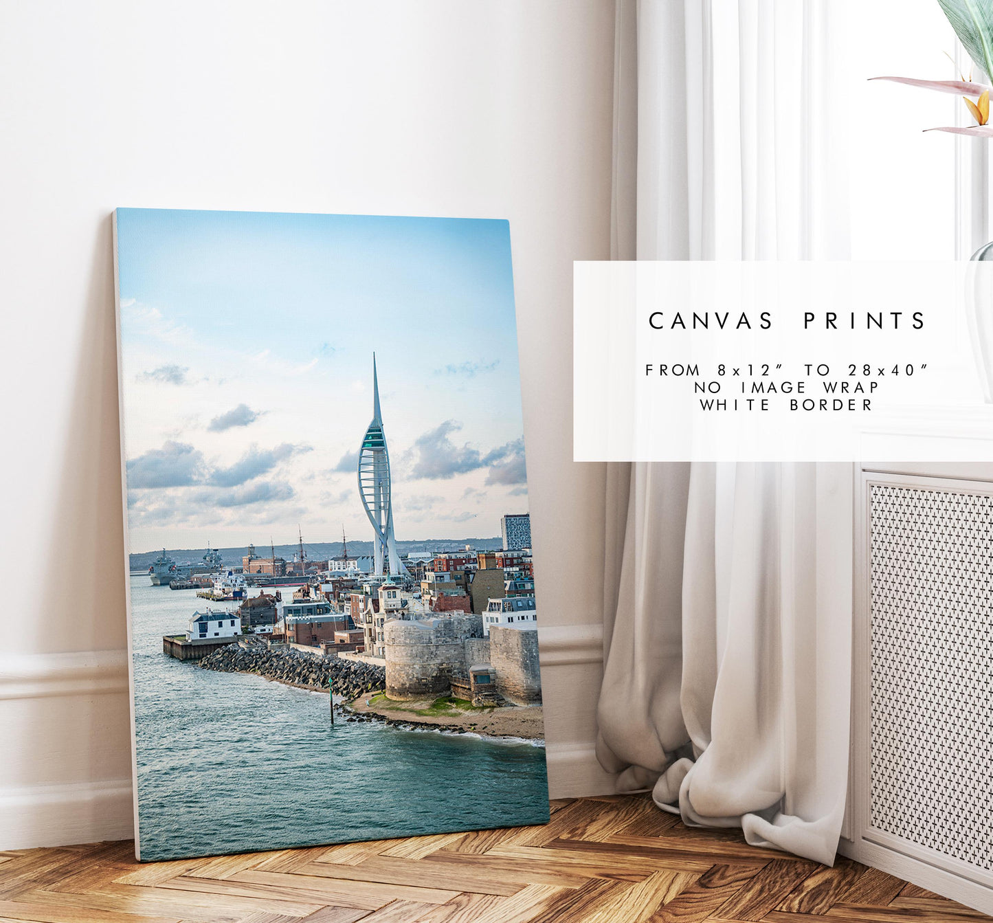 Portsmouth Print -  Photography Print - Portsmouth and Southsea Prints - Wall Art -  Frame and Canvas Options - Portrait