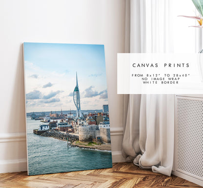 Portsmouth Print -  Photography Print - Portsmouth and Southsea Prints - Wall Art -  Frame and Canvas Options - Portrait