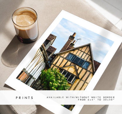 Winchester Photography Print - Hampshire Photography Prints - Wall Art -  Frame and Canvas Options - Portrait  - UK