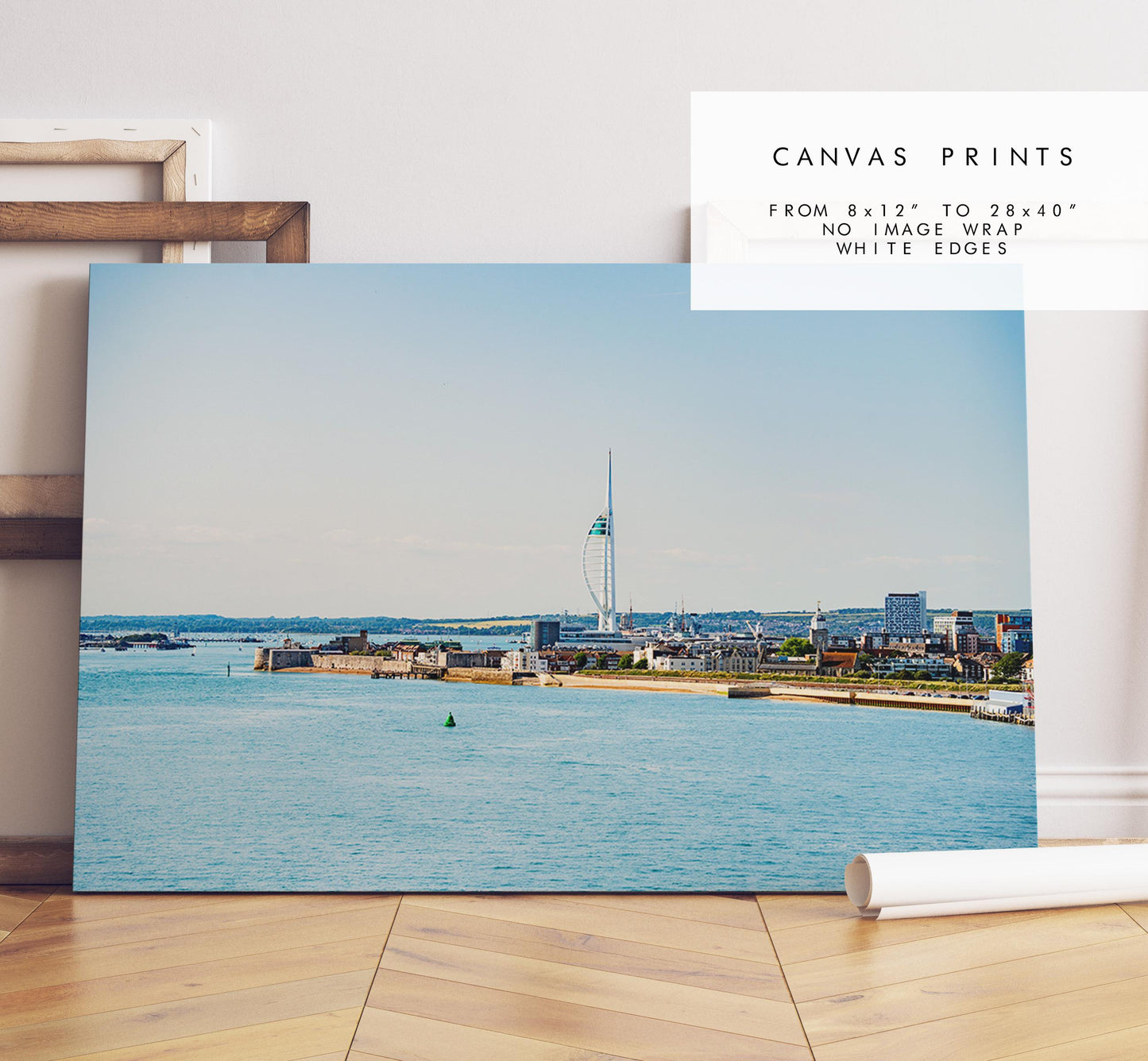 Spinnaker Tower - Photography Print - Portsmouth and Southsea Prints - Wall Art -  Frame and Canvas Options - Landscape