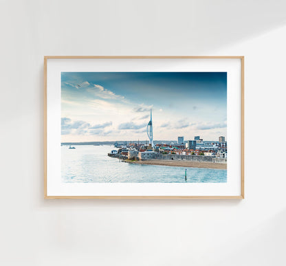 Portsmouth Print - Photography Print - Portsmouth and Southsea Prints - Wall Art -  Frame and Canvas Options - Landscape