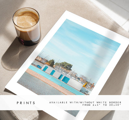 Lymington Photography Print - Hampshire Photography Prints - Wall Art -  Frame and Canvas Options - Portrait  - UK