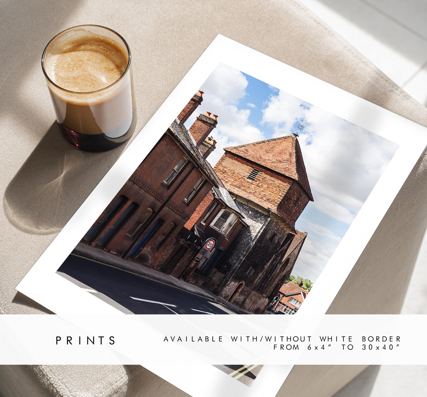 Winchester Photography Print - Hampshire Photography Prints - Wall Art -  Frame and Canvas Options - Portrait  - UK