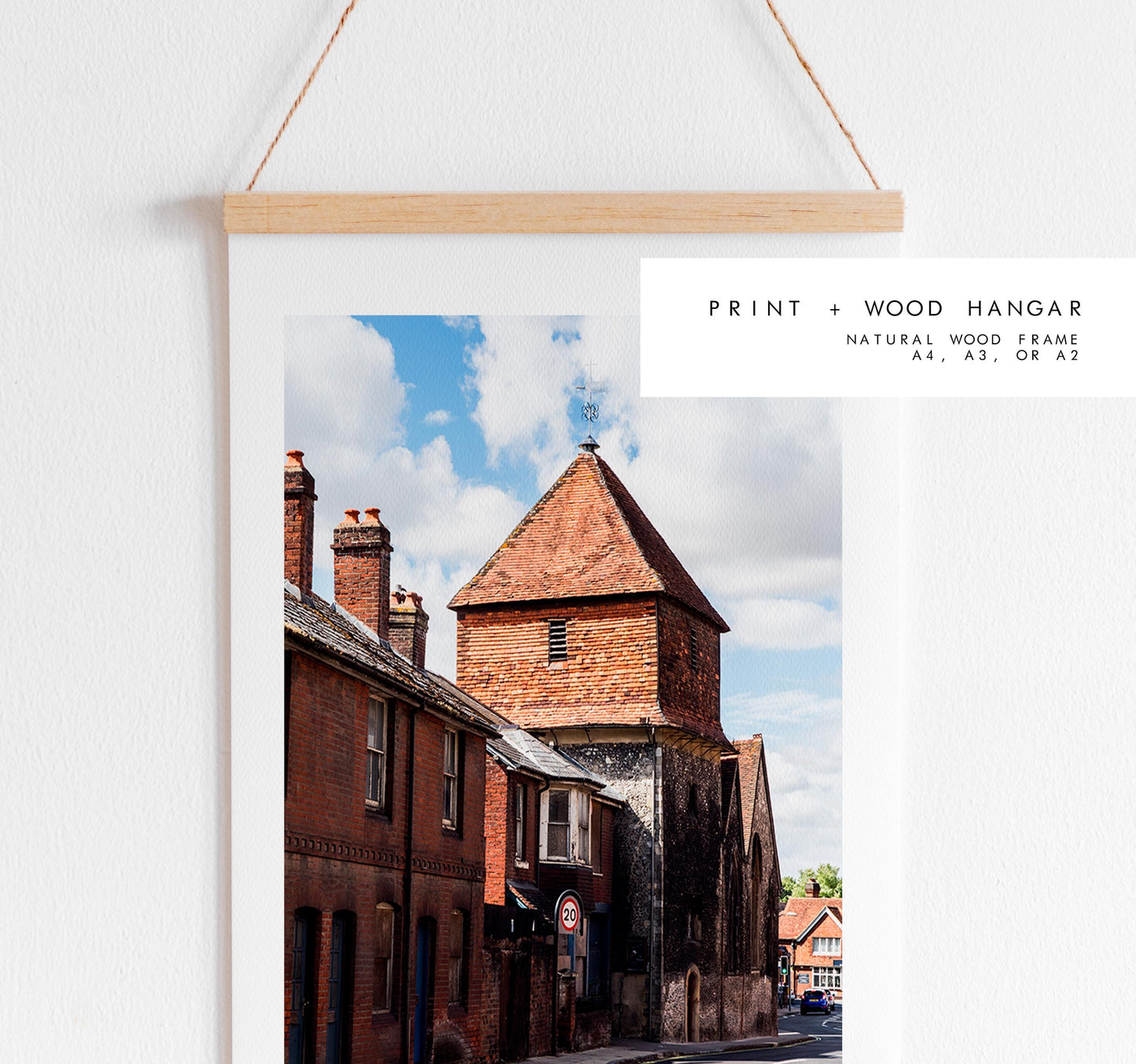 Winchester Photography Print - Hampshire Photography Prints - Wall Art -  Frame and Canvas Options - Portrait  - UK