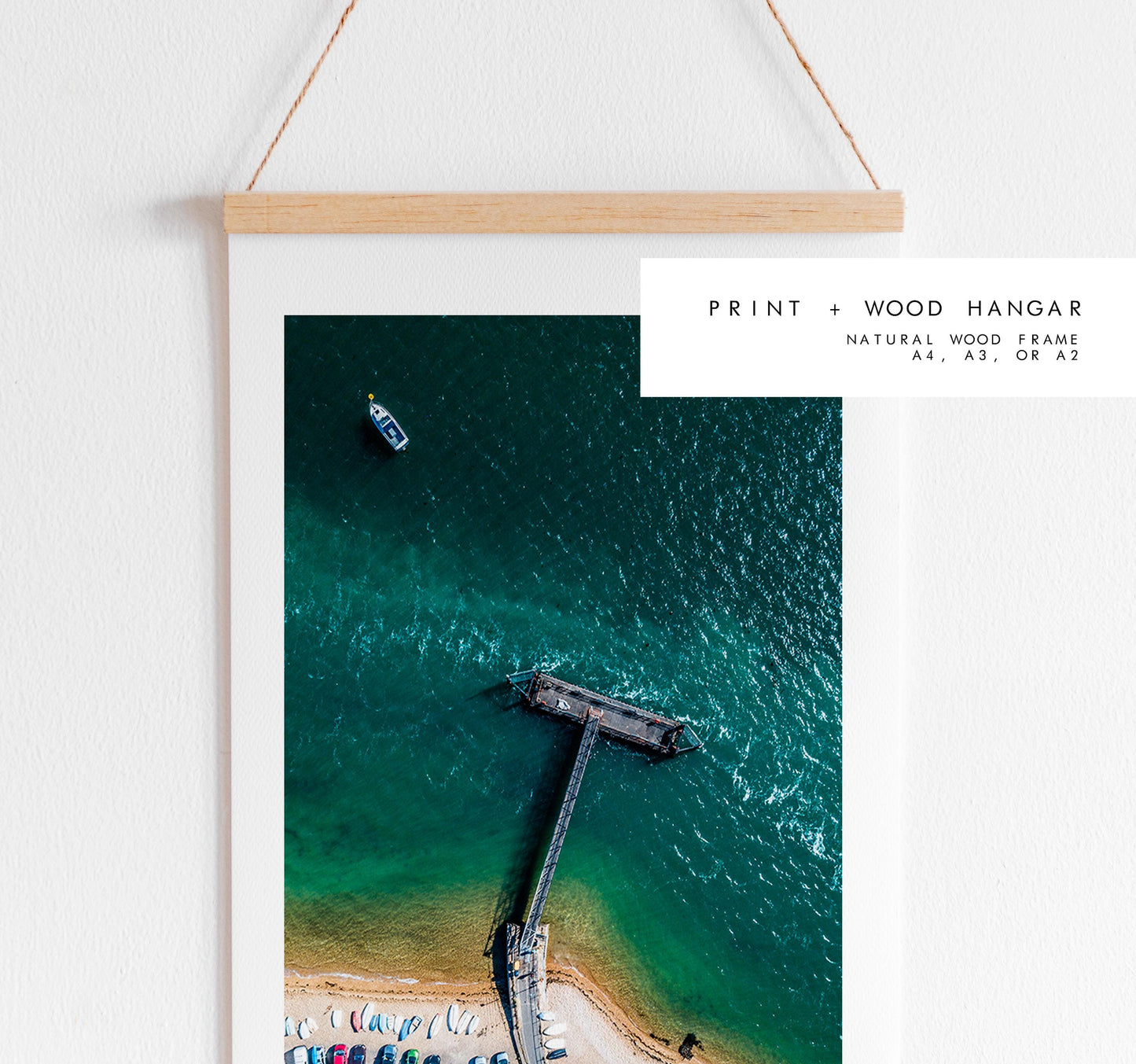 Langstone Harbour Photography Print - Hampshire Photography Prints - Wall Art -  Frame and Canvas Options - Portrait  - UK