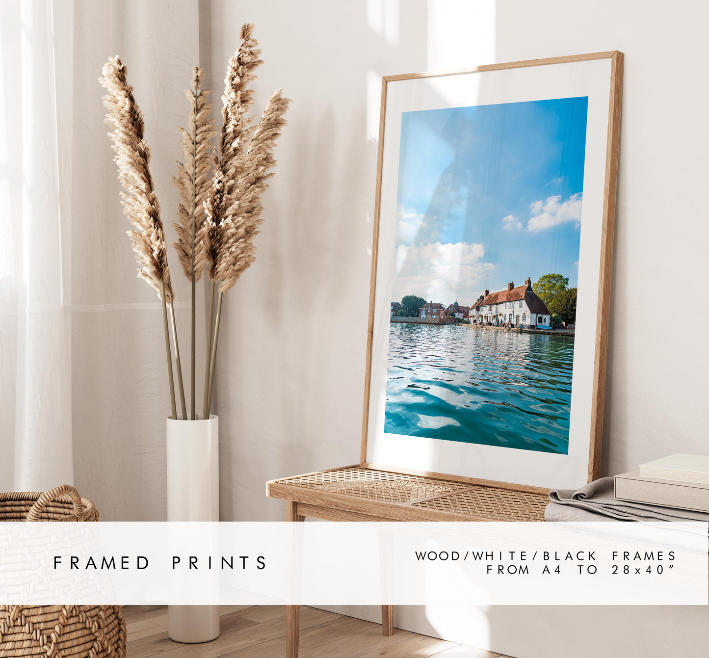 Langstone Print Set x3 - Prints or Framed Prints - Print Set of Three - Langstone Photography Prints - Hampshire Photography